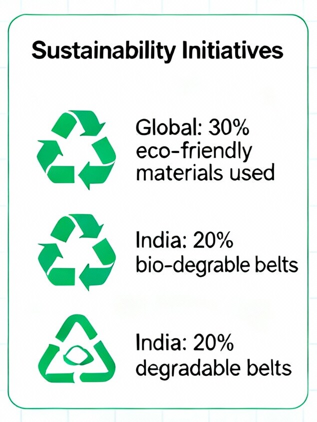 conveyor belt material used